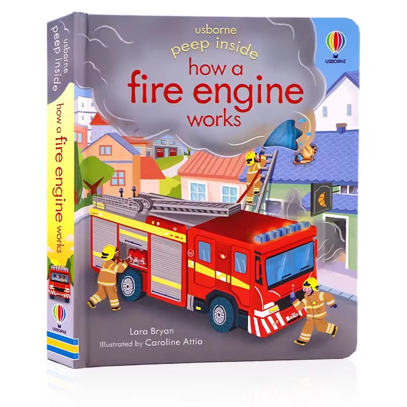 Kids Education Picture - Книги Usborne Peep Inside: Как работает