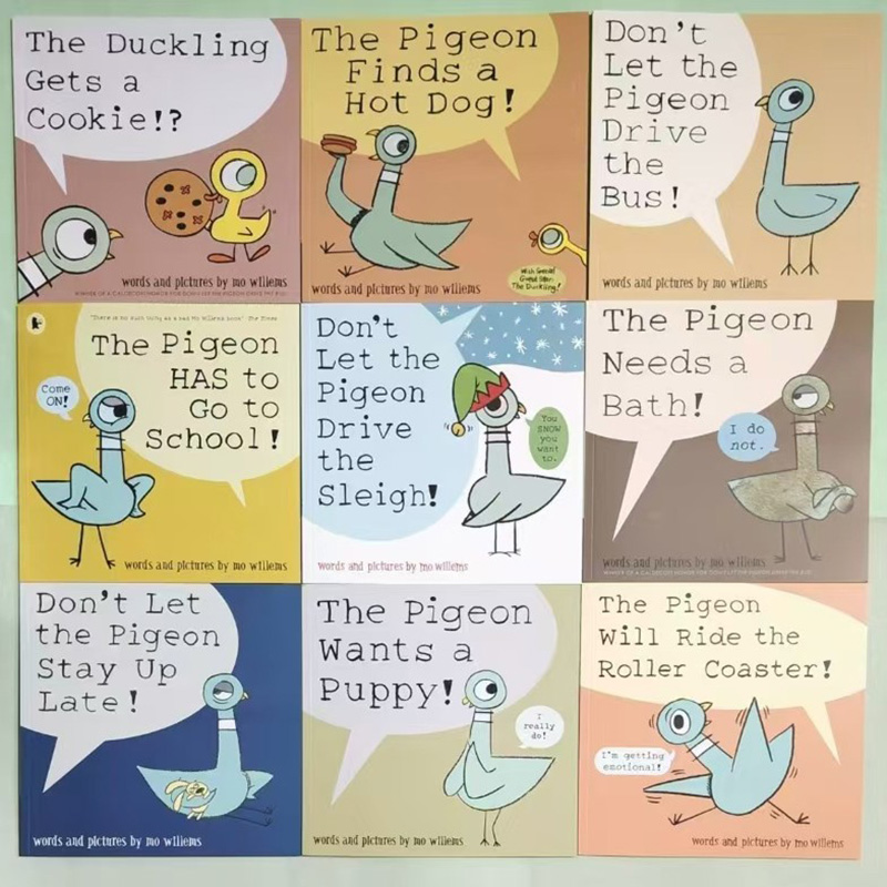 Kids Education Picture - 9 книг: «Не дайте голубю управлять