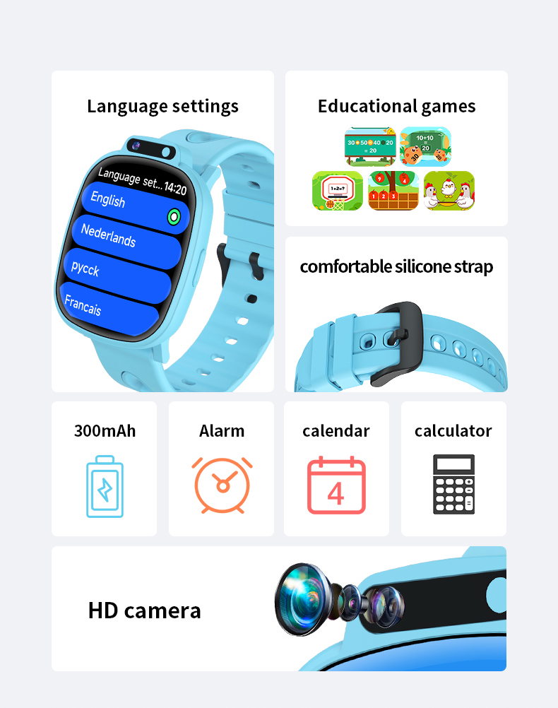 Детские умные часы H10 New Kid – обзор и цена Kids Education Calculator