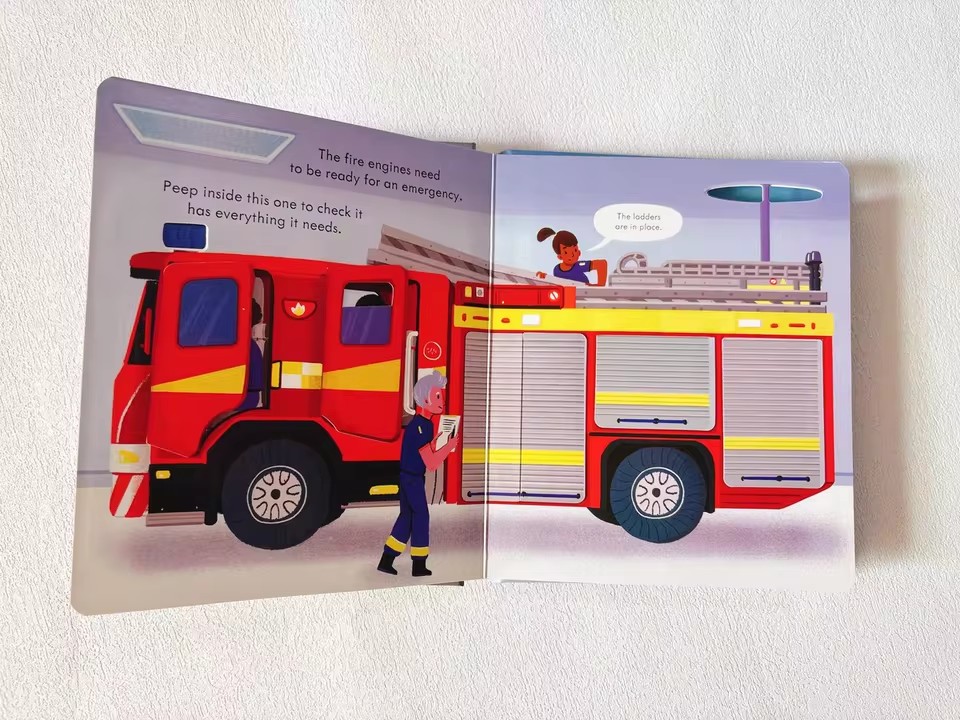 Книги Usborne Peep Inside: Как – обзор и цена Kids Education Picture
