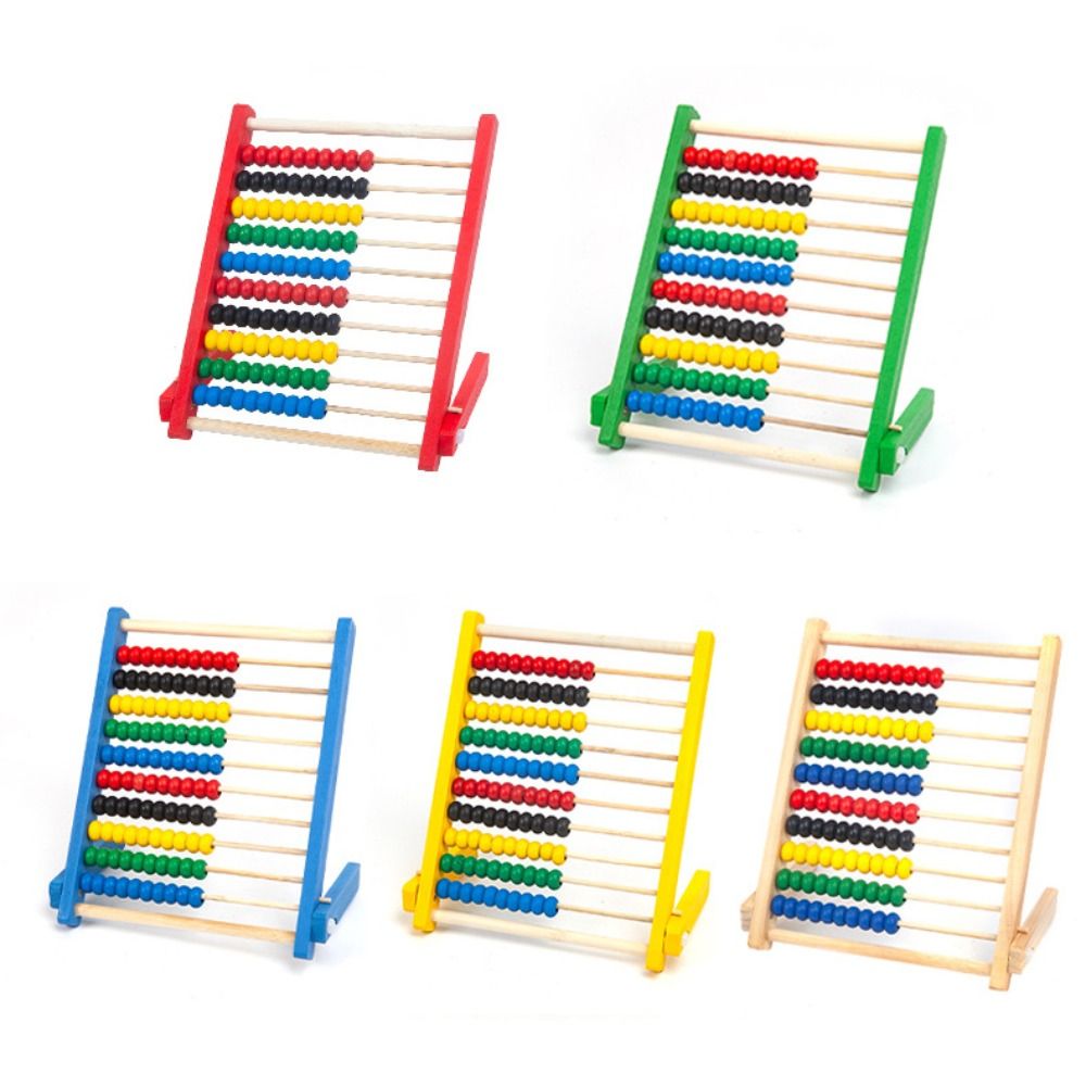 Прочный деревянный абакус, обр – обзор и цена Kids Education Calculator