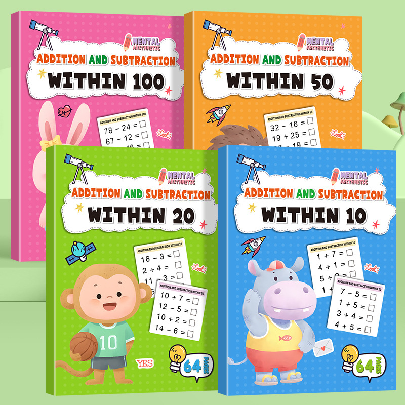 64-страничная тетрадь для обуч – обзор и цена Kids Education Calculator