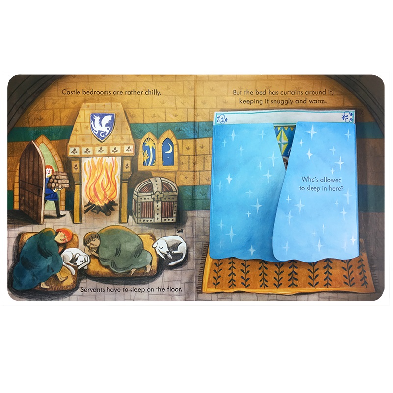 Usborne Peep Inside The Castle – обзор и цена Kids Education Picture