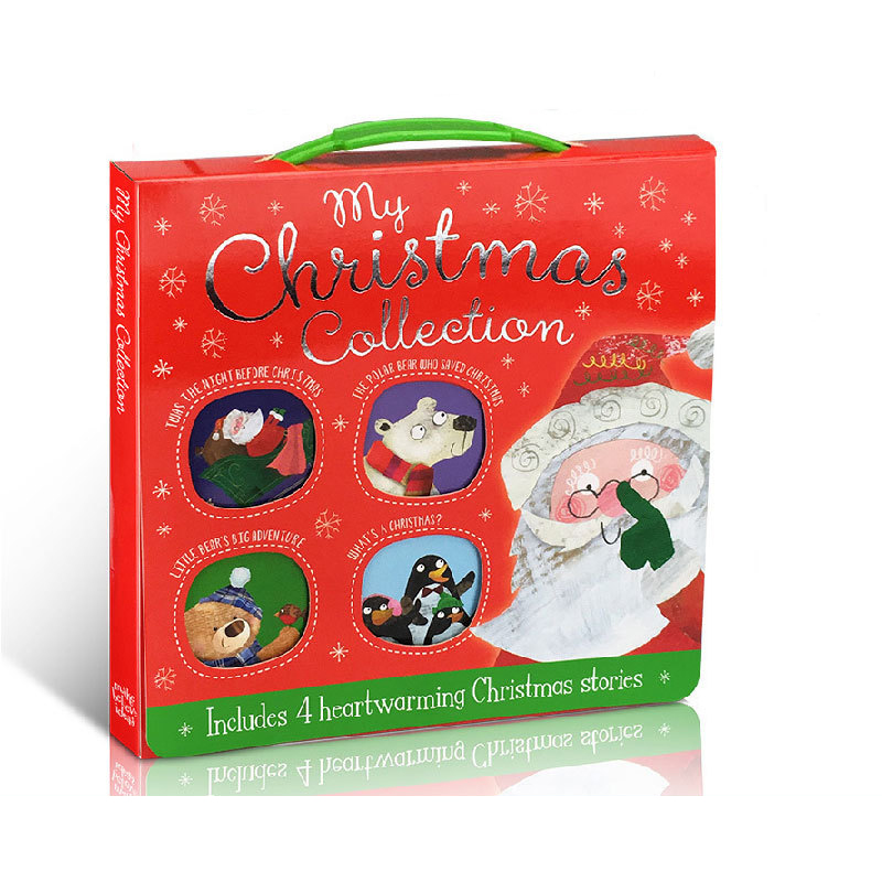 4 книжки My Christmas, английс – обзор и цена Kids Education Story