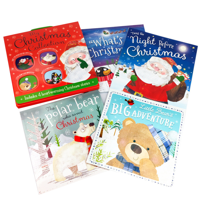 4 книжки My Christmas, английс – обзор и цена Kids Education Story