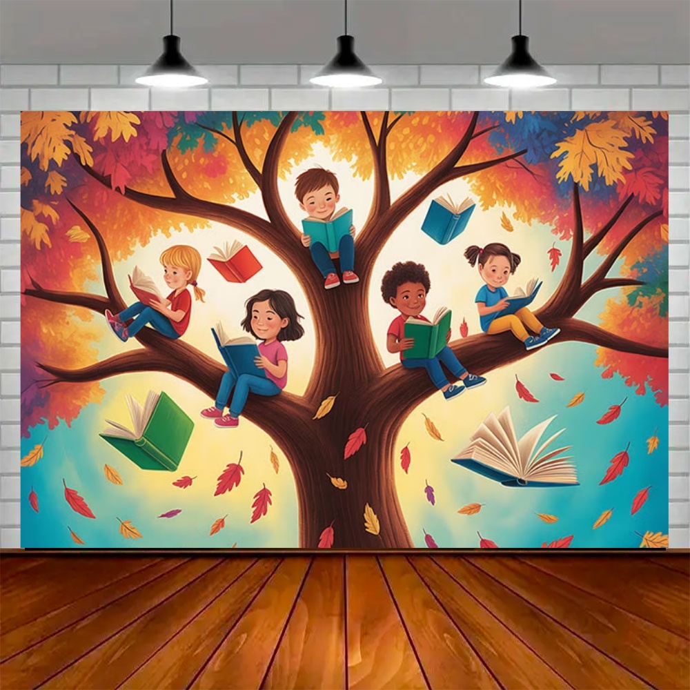 Фон для вечеринки в честь Всем – обзор и цена Kids Education Banner