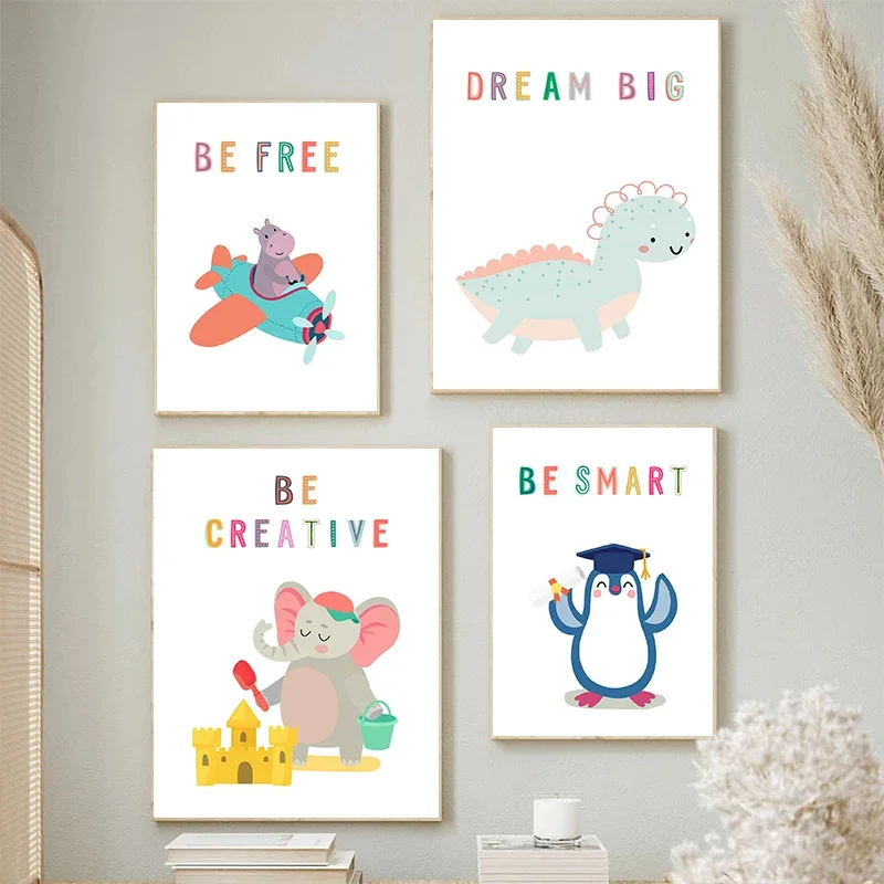 Постеры с изображением животны – обзор и цена Kids Education Picture
