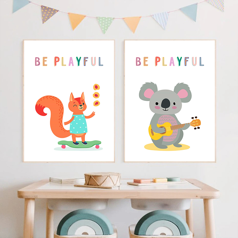 Постеры с изображением животны – обзор и цена Kids Education Picture