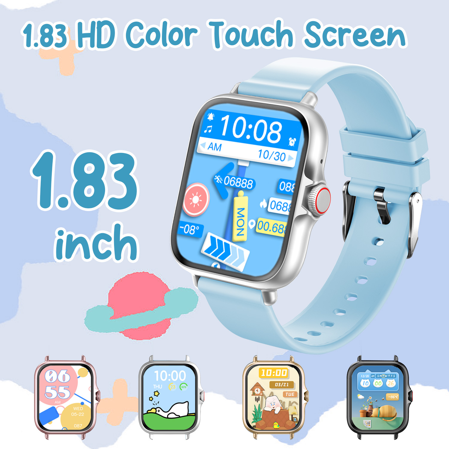 Детские смарт-часы 2026 с HD-э – обзор и цена Kids Education Calculator